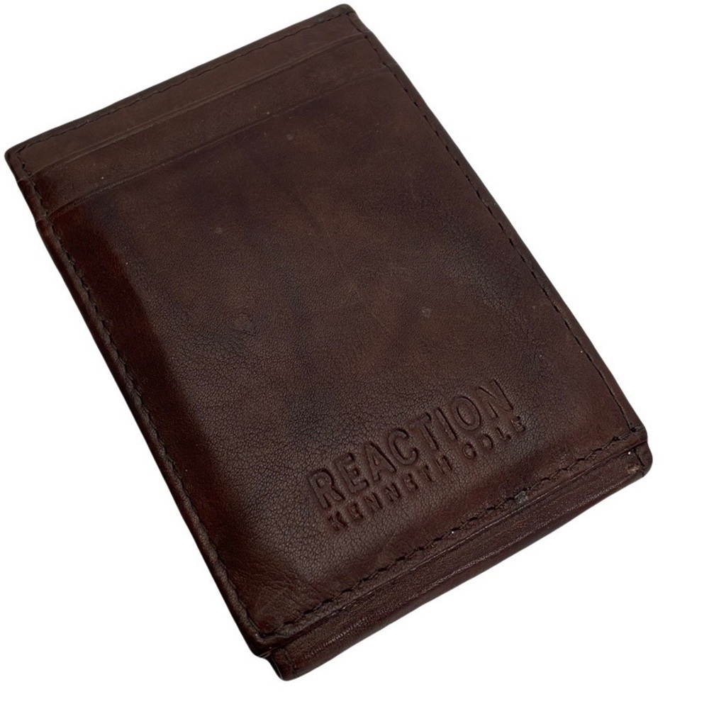 Leather Bi Fold RFID Protection Card Wallet
